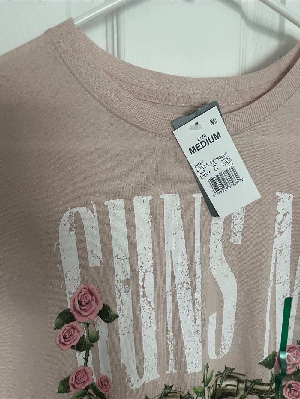 Pink 'Guns N' Roses' Graphic Tee - Picture 3 of 6
